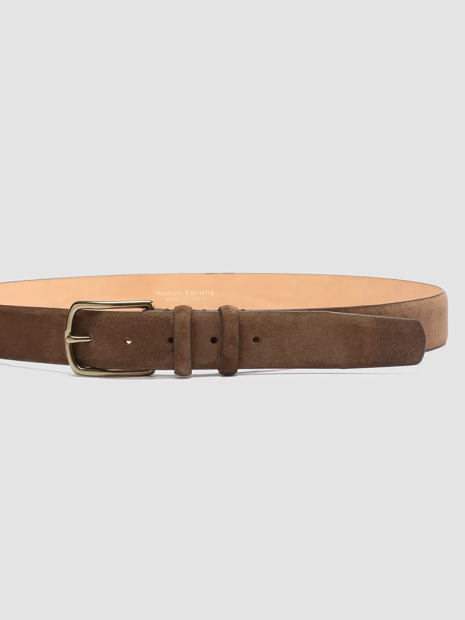 oc_strip_33__brown_suede_belt_99239.webp Officine Creative Belts>OC STRIP 33 - Brown Suede Belt CIGAR