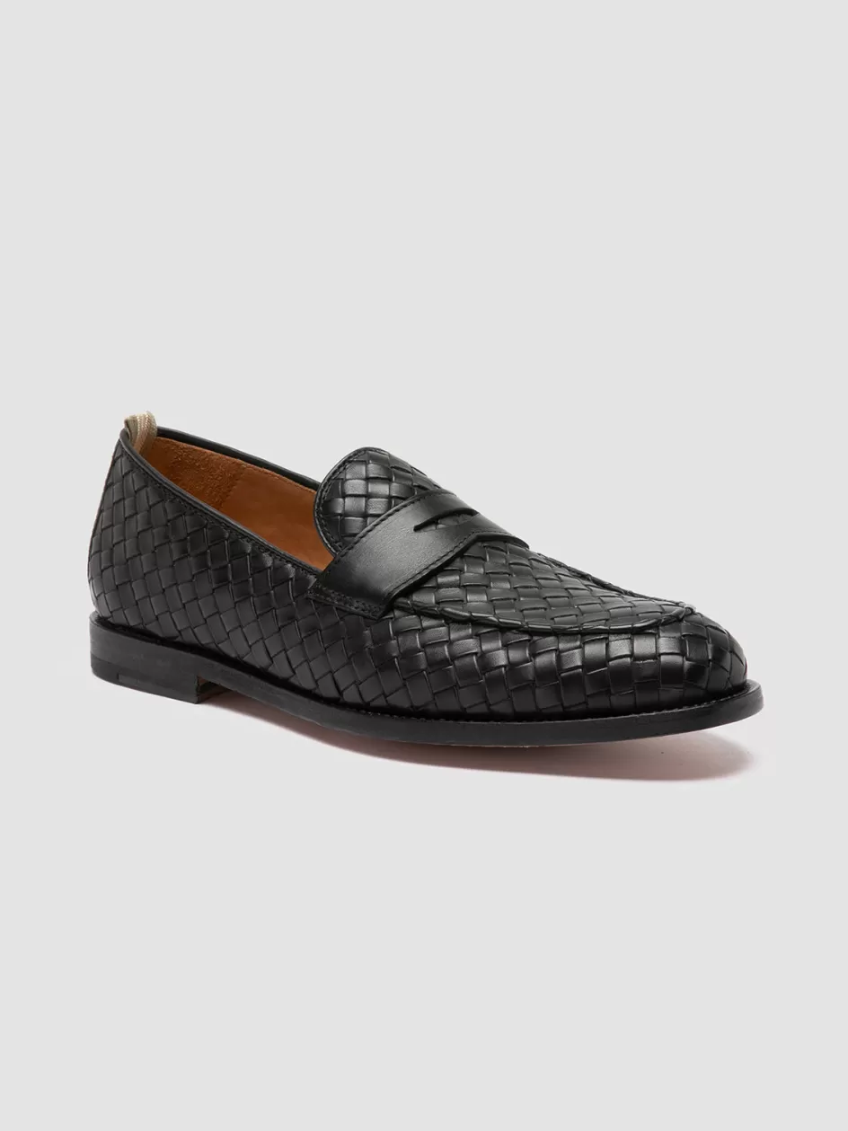 opera_003__black_leather_penny_loafers_99191.webp Officine Creative Icons | Loafers>OPERA 003 - Leather Penny Loafers BLACK