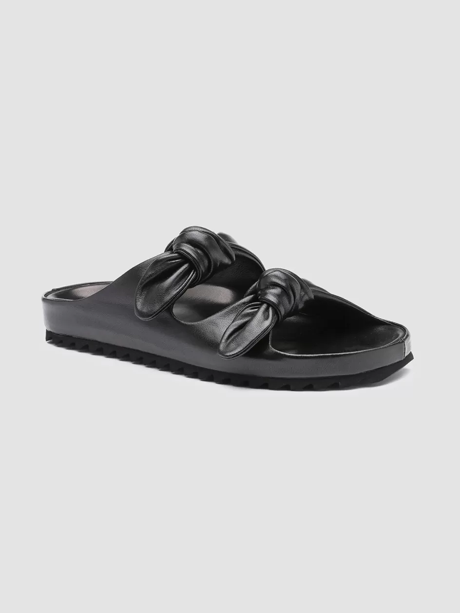 pelagie_010__black_woven_leather_sandals_105533.webp Officine Creative Sandals | Icons>PELAGIE 010 - Woven Leather Sandals BLACK