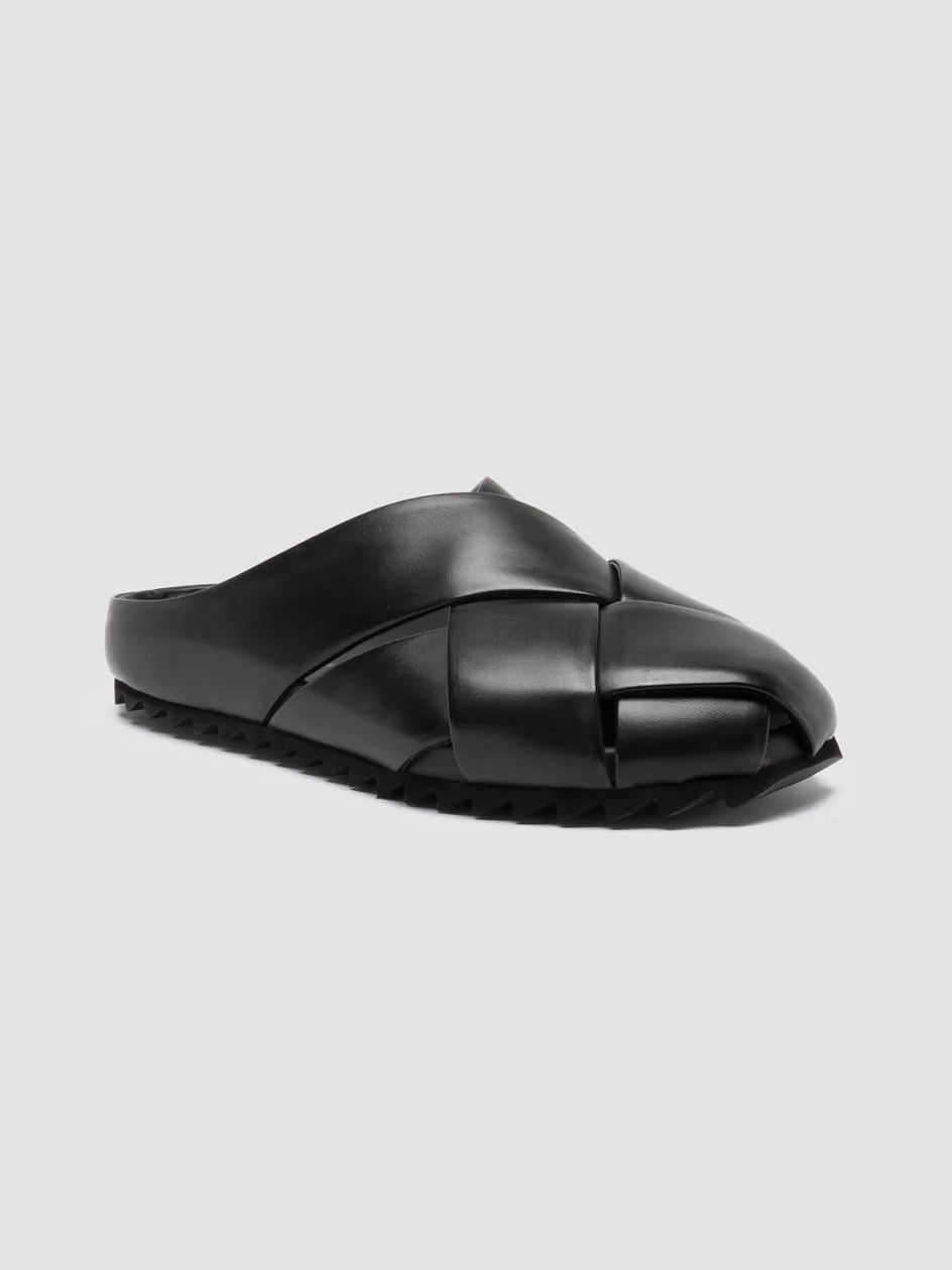 pelagie_018__black_leather_mule_sandals_105526.webp Officine Creative Sandals | Mules>PELAGIE 018 - Leather Mule Sandals BLACK