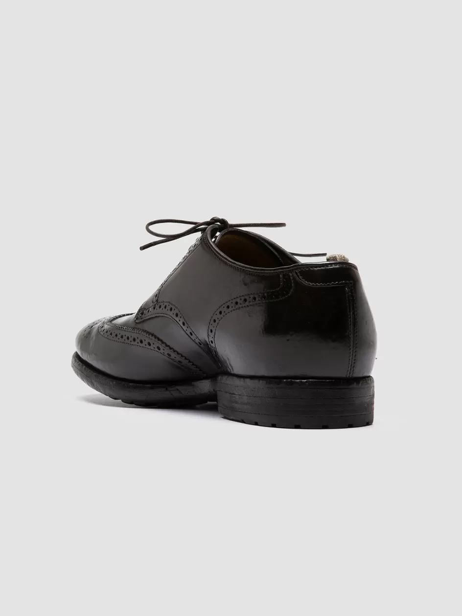 prince_609__brown_leather_derby_shoes_98199.webp Officine Creative Derbies | Formal Shoes>PRINCE 609 - Brown Leather Derby Shoes DARK BROWN