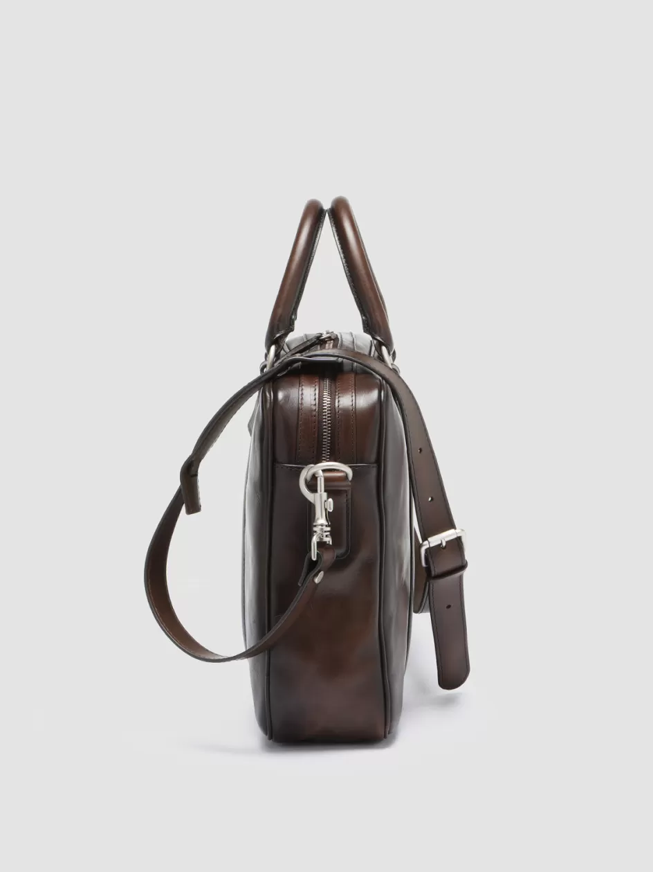 quentin_010__brown_leather_bag_99767.webp Officine Creative Bags>QUENTIN 010 - Brown Leather Bag DARK BROWN