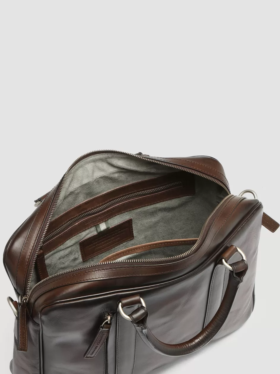 quentin_010__brown_leather_bag_99771.webp Officine Creative Bags>QUENTIN 010 - Brown Leather Bag DARK BROWN