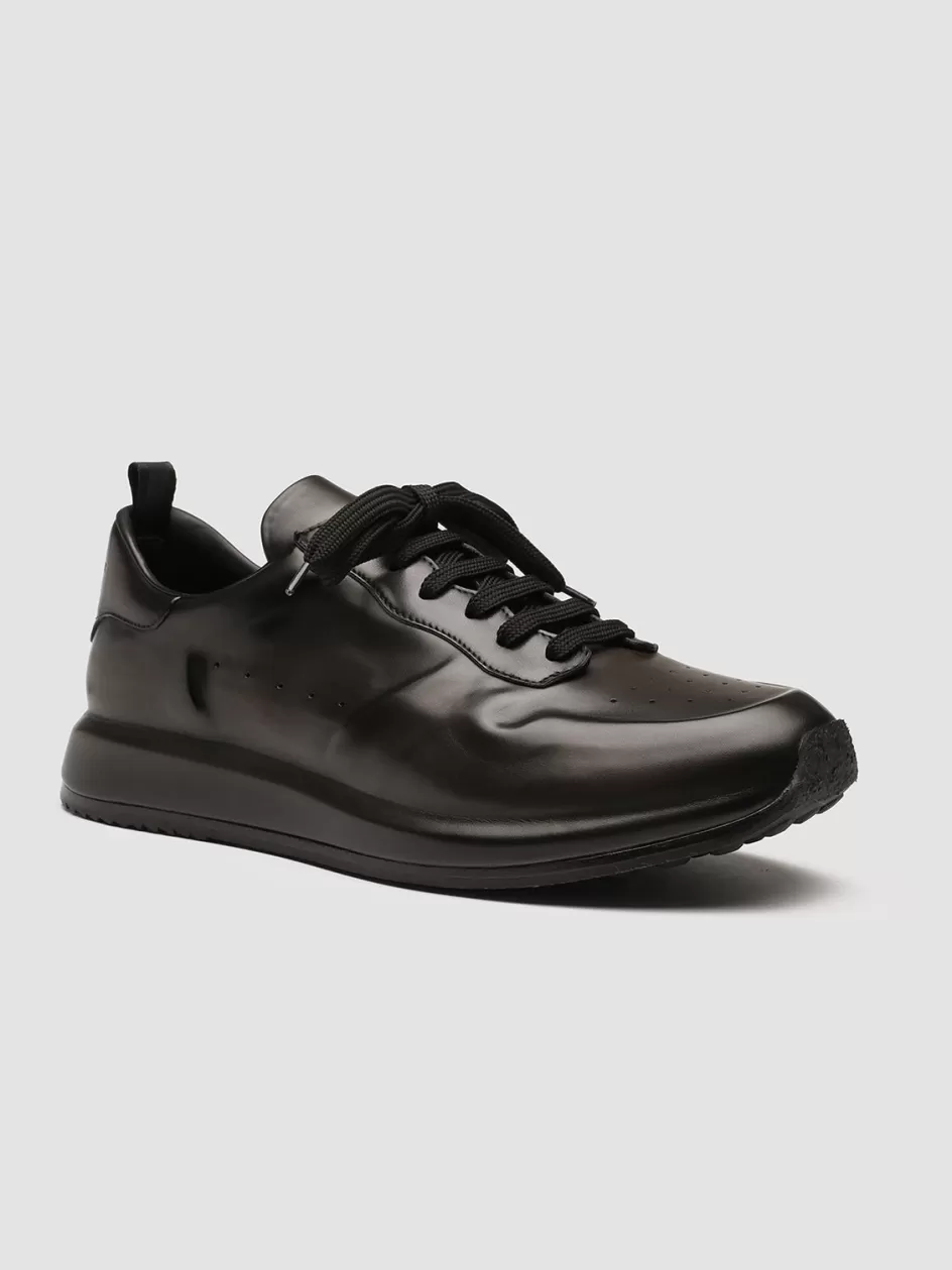 race_lux_003__grey_leather_sneakers_100779.webp Officine Creative Sneakers>RACE LUX 003 - Grey Leather Sneakers LEAD