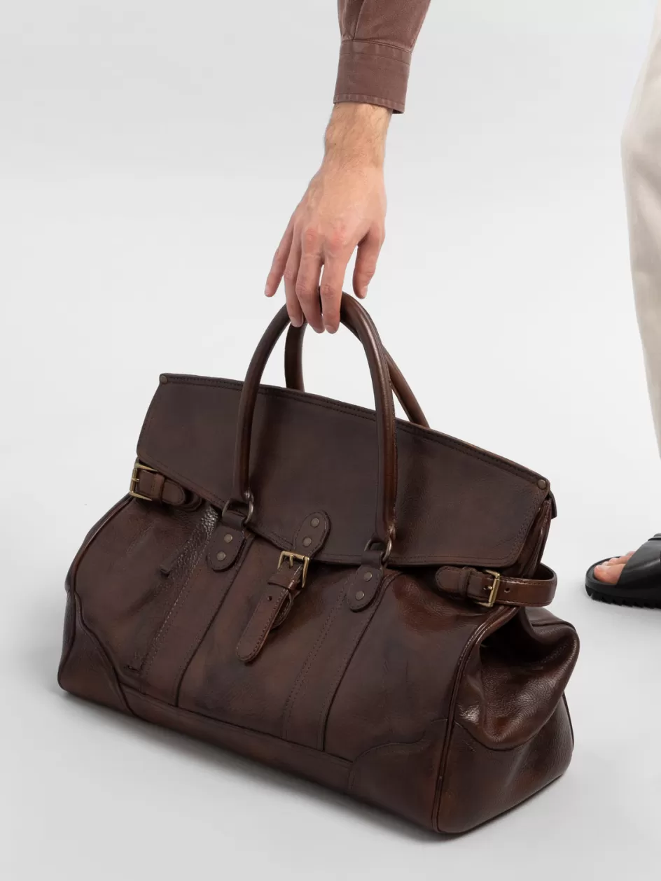 rare_042__black_leather_weekender_99636.webp Officine Creative Bags>RARE 042 - Leather Weekender BLACK