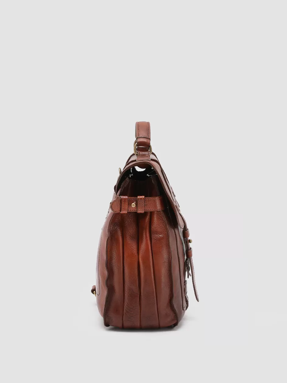 rare_26__brown_leather_briefcase_98980.webp Officine Creative Icons | Bags>RARE 26 - Brown Leather BriefCase DARK BROWN