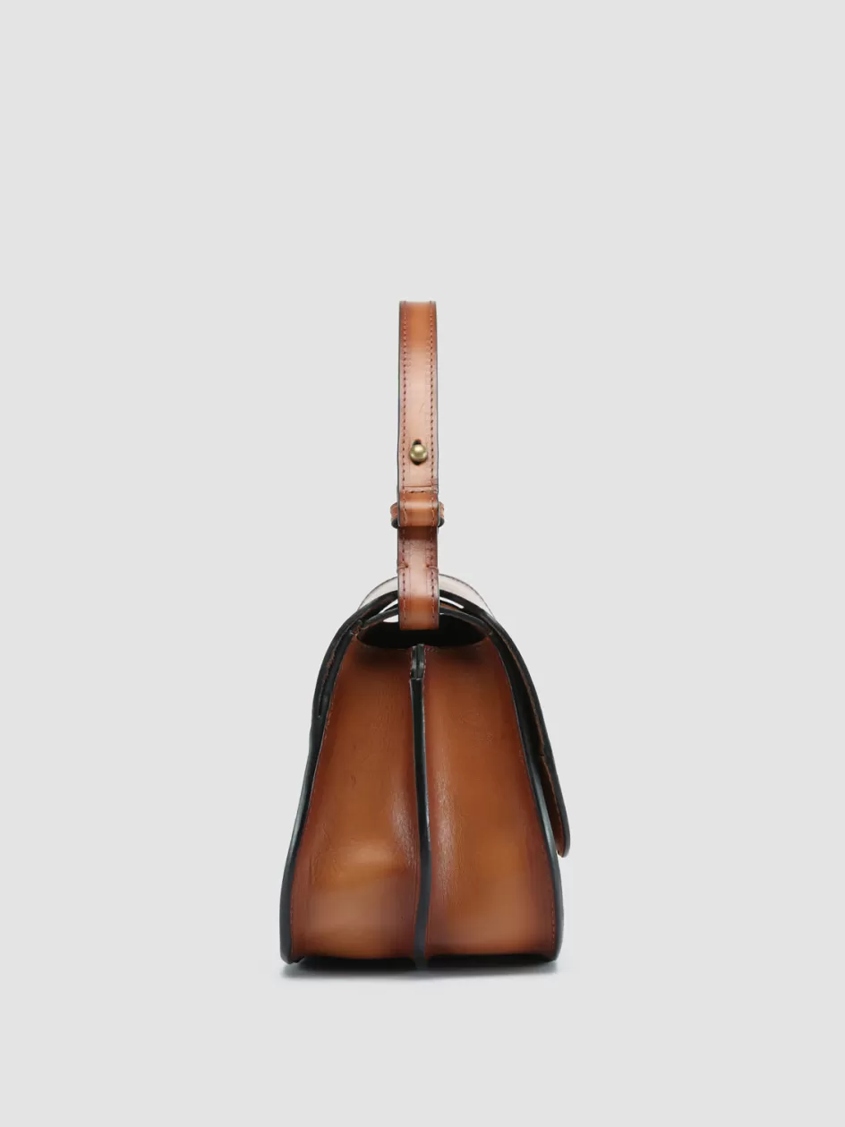 saddle_012__brown_leather_hobo_bag_104825.webp Officine Creative Bags>SADDLE 012 - Brown Leather Hobo Bag HONEY