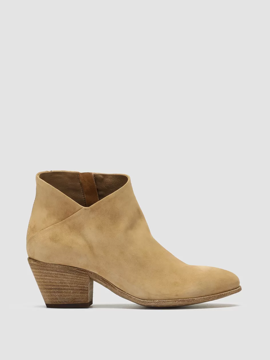 Officine Creative Boots & Booties>SHIRLEE 002 - Suede Ankle Boots BROWN