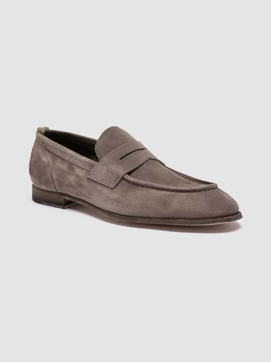 solitude_001__taupe_suede_penny_loafers_97479.webp Officine Creative Suede Selection | Loafers>SOLITUDE 001 - Taupe Suede Penny Loafers OTTER