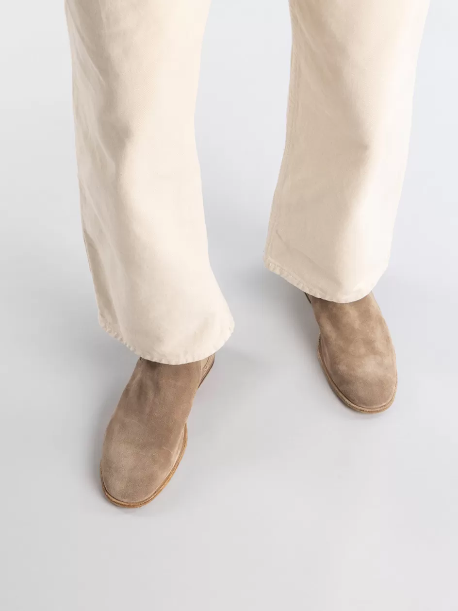 solitude_004__taupe_suede_chelsea_boots_97464.webp Officine Creative Suede Selection | Ankle Boots>SOLITUDE 004 - Suede Chelsea Boots TAUPE