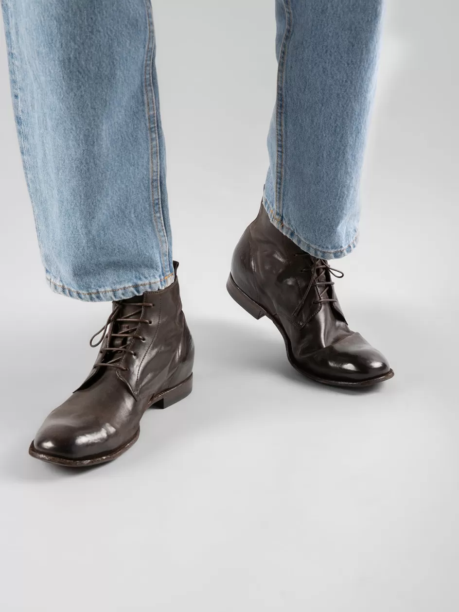 stereo_004__black_leather_ankle_boots_102830.webp Officine Creative Ankle Boots>STEREO 004 - Leather Ankle Boots BLACK