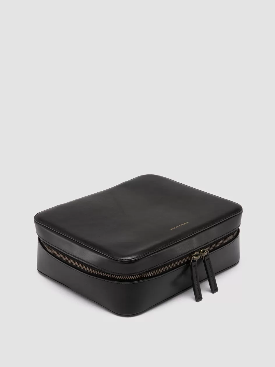 travel_case__black_medium_bag_104377.webp Officine Creative Shoe Care | Shoe Care>TRAVEL CASE - Medium Bag BLACK
