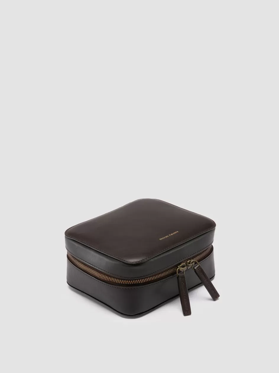 travel_case__brown_mini_bag_104346.webp Officine Creative Shoe Care | Shoe Care>TRAVEL CASE - Mini Bag BROWN